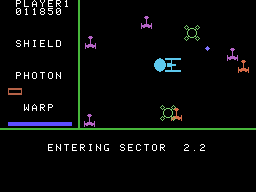 Star Trek: Strategic Operations Simulator screenshot 6 for Colecovision